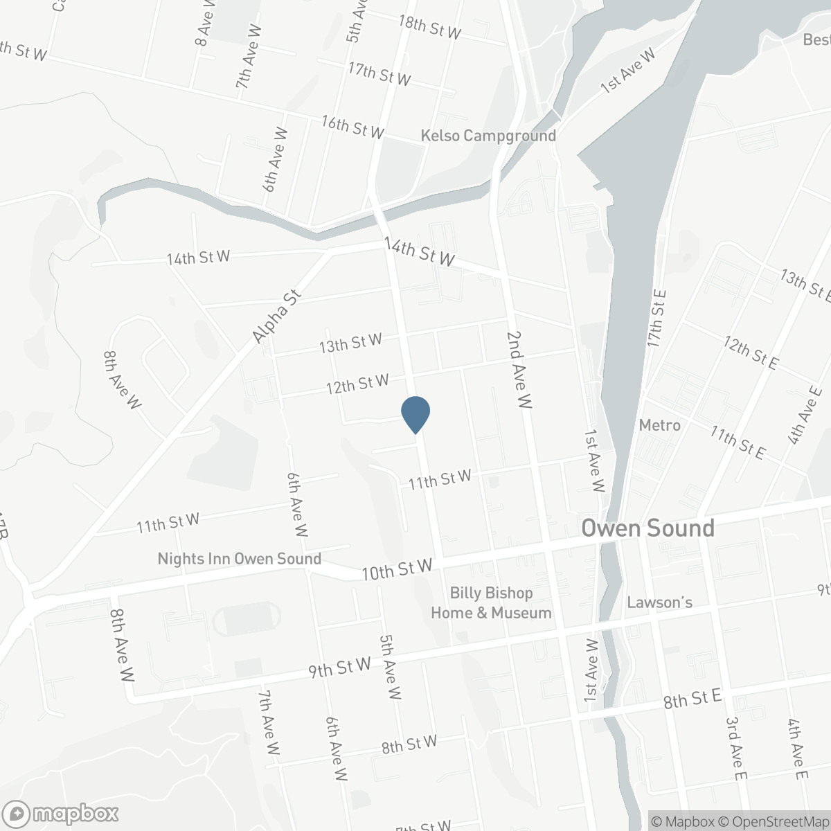 1178 4TH AVENUE W, Owen Sound, Ontario N4K 4W5